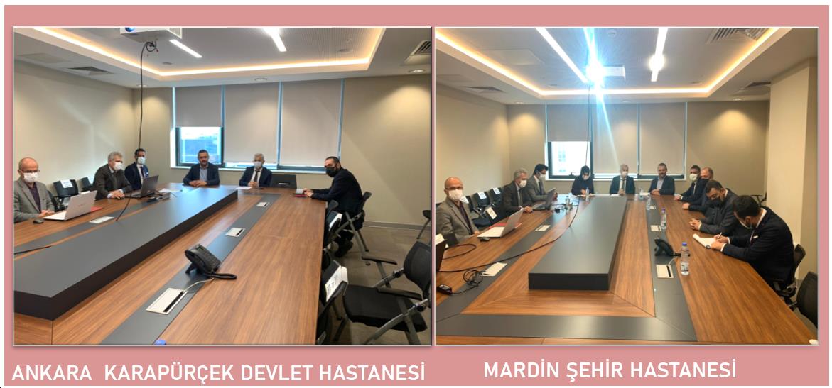 Mardin Şehir Hastanesi  ve Ankara  Karapürçek Devlet Hastanesi  İhtiyaç Programı Tespit Komisyon Toplantısı